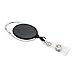 SICURIX Quick Clip ID Card Reel, Black