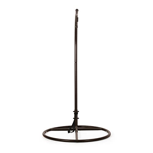 Christopher Knight Home Briggs Indoor/Outdoor Hanging Chair Stand Only - Brown