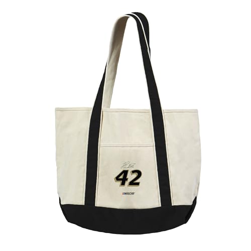Bolsa de lona preta NASCAR John Hunter Nemechek Number com alça colorida