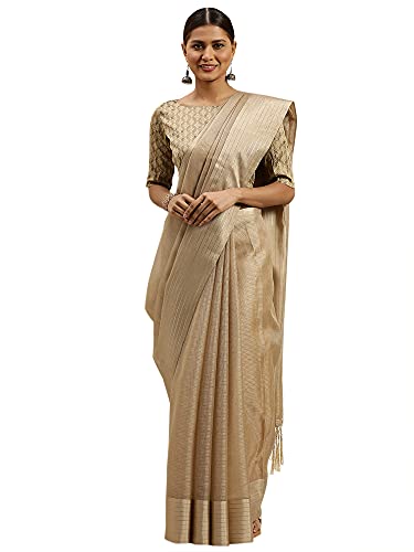 Image of AKHILAM Women's Casual Fancy net Solid Saree with Unstitched Blouse Piece(NIYATI44 M Parent)