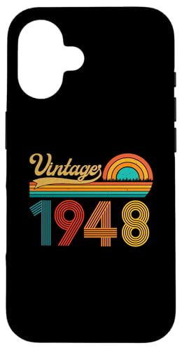 78�΂̒a�����v���[���g 78�� �j�� ���� ���g�� ���B���e�[�W 1948 �X�}�z�P�[�X iPhone 16 �p