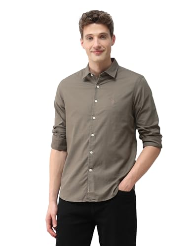 Image of U.S. Polo Assn. Denim Co. Men's Solid Dobby Shirt