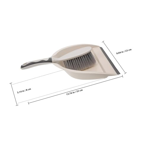 PEPLAYTAL Mini Besen und Kehrschaufel Set aus Kunststoff Weiche Borsten Kompakt und Vielseitig für Böden Tische und Tierhaare Handlich und Einfach zu Reinigen für Haushalt und Büro – Bild 3