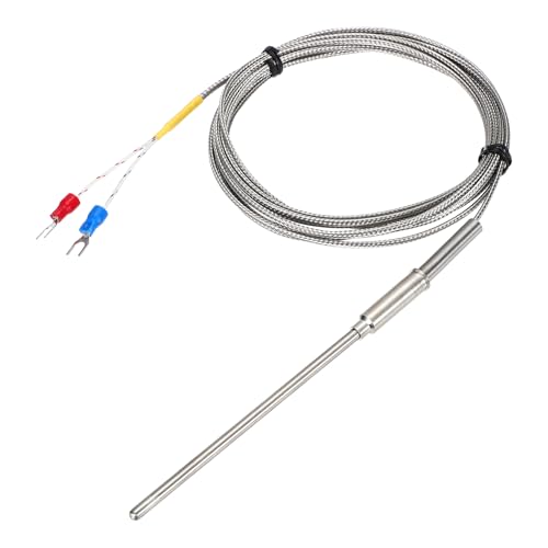 Sonde thermocouple de type K en acier inoxydable MECCANIXITY pour capteur thermique de four