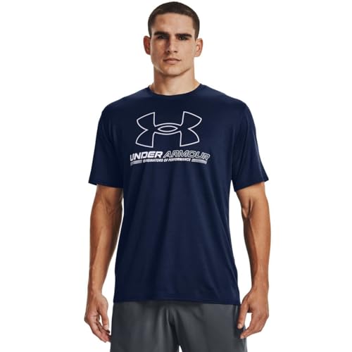 Under Armour UA Training Vent Graphic Ss (Academy-Mod Gray-White, 2xlarge)