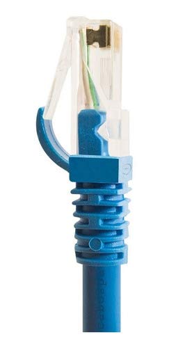 Cabo Patch Cord Cat5e Azul 25 Metros Alta Qualidade