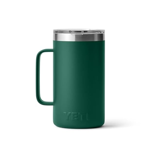 YETI Rambler 24 oz Mug, Vacuum Insulated, Stainless Steel | with MagSlider Lid