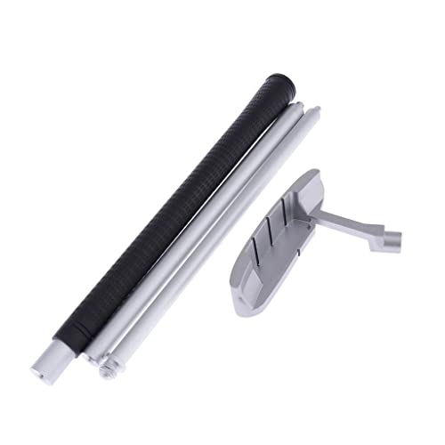 Simhoa 3-Section Foldable Portable Right Handed Golf Putter Practice Tool 89Cm #TOP4