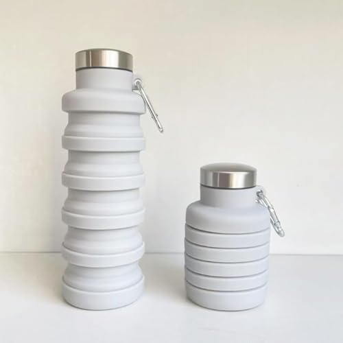 CokBlu 折りたたみケトルカップ ポータブルカップケトル 500ml 拡張可能・軽量コンパクト 食品グレード耐熱 飲み口付き スポーツ旅行・自転車・登山・キャンプ・普段使い 男女兼用