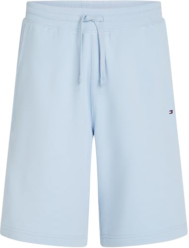 Tommy Hilfiger Herren Sweatshorts Essential Terry aus Baumwolle, Blau (Breezy Blue), XL – Ansicht 5