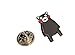 Gemelolandia | Kumamon Anstecknadel 18 x 14 mm | Originelle Pins zum Verschenken | Für Hemden, Kleidung oder Rucksack | Lustige Details