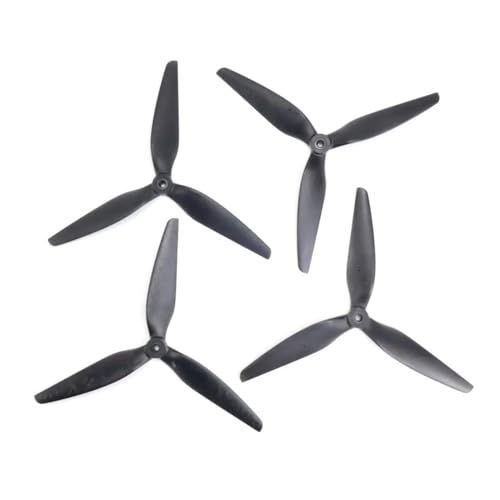 Hélice FPV 9x5x3 tripale en nylon pour de la prise de vue aérienne et vol cinématique