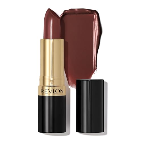 Image of REVLON Super Lustrous Creme Lipstick, 80% Conditioning Ingredients, intance color, Waterproof, Long-Lasting, 100% Vegan Lipstick, Rumberry (804), 4.25 gm