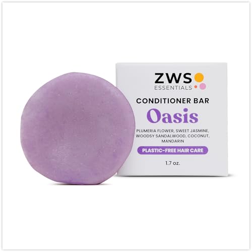 10 Best Zero Waste Conditioners for Eco-Friendly Hair Care 8 Oasis Vegan Conditioner Bar for Gray & Frizzy Hair