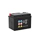 CARTEC Motorradbatterie YTX4L-BS, 4Ah, 120A, Gel Technologie Motorrad-Starter-Batterie, Erstausrüsterqualität, zyklenfest, lagerfähig, wartungsfrei, schwarz
