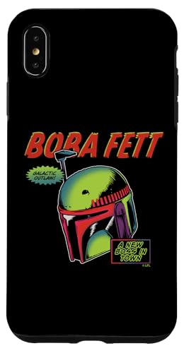 Coque iPhone XS Max Star Wars protection antichoc Boba Fett