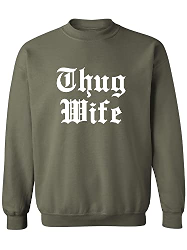 zerogravitee Thug Wife Crewneck Sweatshirt