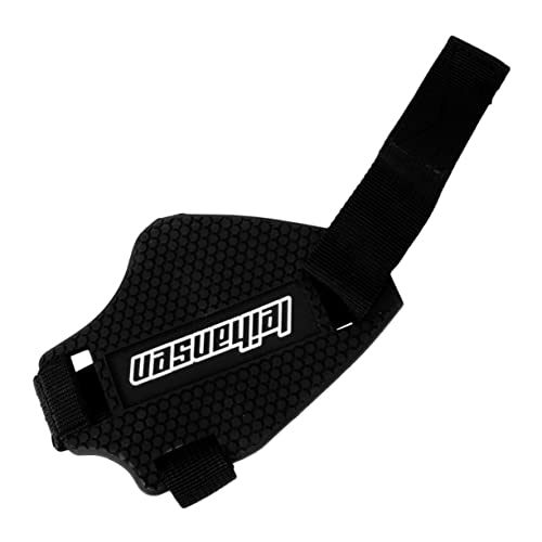 Clispeed 2Pcs Shoe Cover Motorcycle Boot Cover Protective Cover Motorcycle Gear Shifter Non-Slip Shoe Protector Black Protectors #TOP7