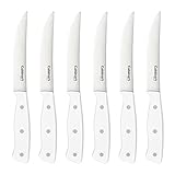 Cuisinart C77TR-S6SKW White Triple Rivet 6pc Steak Knife Set