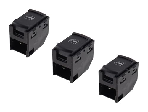 Botón de interruptor de ventana para Volkswagen con sistema eléctrico lateral para Passat B5