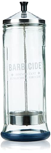 Barbicide Disinfecting Jar 37 Fl Oz, perfect for Salons & Barbers