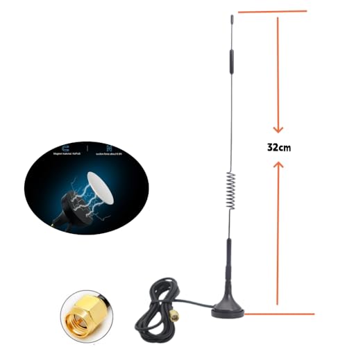 Antenne LoRa V3 915 MHz Meshtastic haute performance avec embase aimantée stable - 4