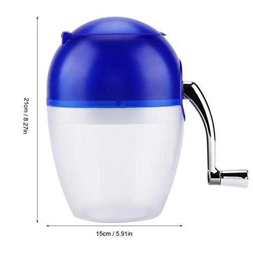 Portatile Manuale manovella Domestica Tritaghiaccio Rasoio Neve Cono Maker Machine Kitchen Appliance
