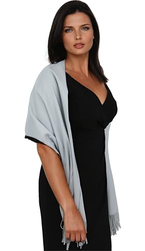 Ocomfly 100% Pashmina Scarf for Women - Premium Womens Scarves - Gift Boxed - Shawls or Wraps - Ultra Soft and Warm2