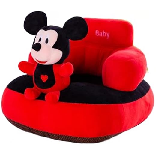 Mickey Mouse Plush Cushion Seat for Babies 06-18 Months