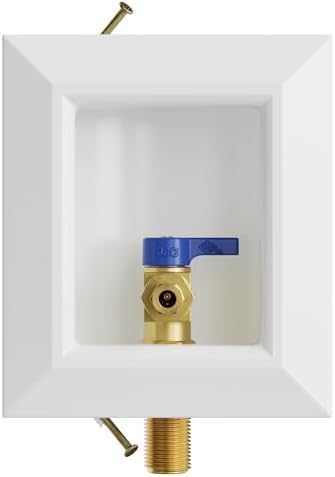 Icemaker Box, Quarter Turn Valve with MIP/SWT Connection, Lead Free