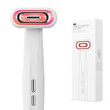 SMOOTHGLOW 2.0 PRO 4D LED Red Light Therapy for Face and Neck, | Light Therapy Wand red Light Therapy Holiday Gifts for Women | Without Base