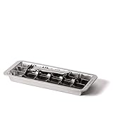 Größe: 28 x 12 x 5 cm ECO Brotbox  ECO Ice Cuber  plastikfreie Eiswürfelform aus Edelstahl