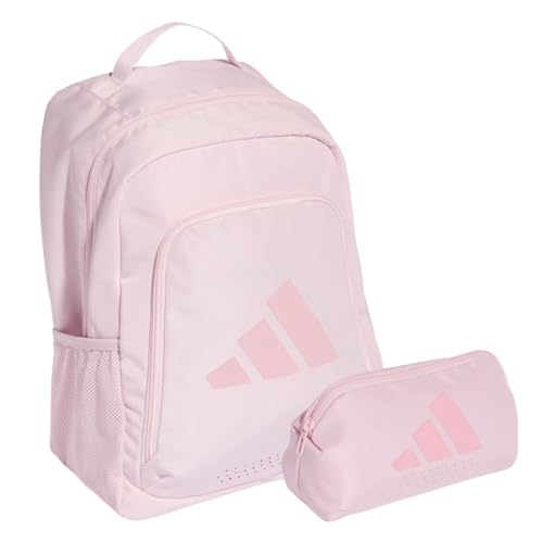 Kit Mochila Adidas Defender 22 Litros Com Nescessaire, Rosa, Organização Completa