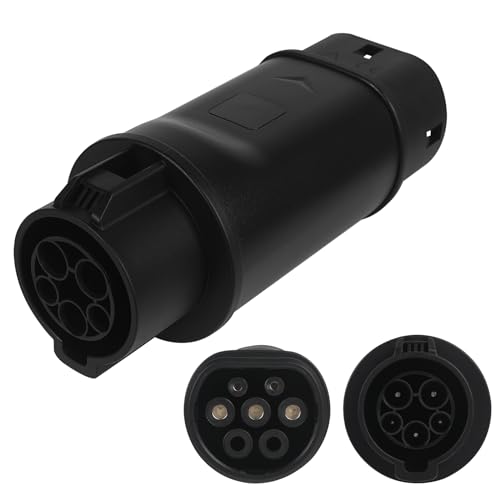 Adaptateur Type 1 vers Type 2 32A pour brancher une voiture américaine sur borne française