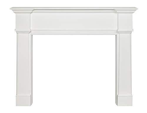 Pearl Mantels 550-48 Richmond Fireplace Mantel Surround, 48-Inch, White - Thumbnail 3