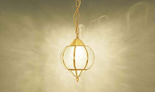 Lustre européen en verre pour une ambiance douce de salon