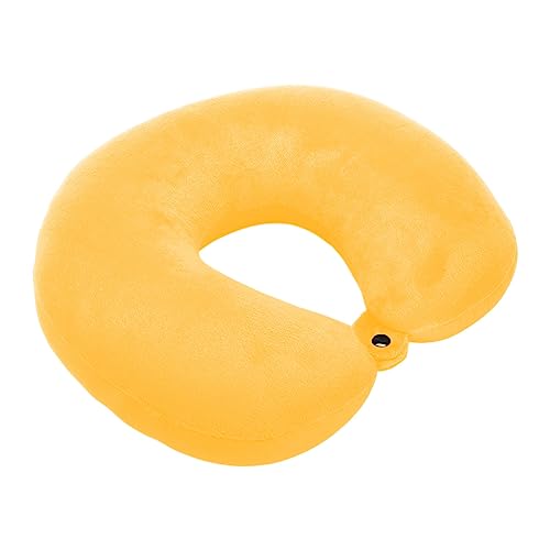 NackenhöRnchen Erwachsene Nackenkissen Flugzeug Nackenkissen NackenhöRnchen Super Leicht StüTzkissen LuxuriöSes Kompaktes Und Leichtes Quick Pack FüR Camping Schlafrestkissen (Gelb) NackenhöRnchen Erwachsene Nackenkissen Flugzeug Nackenkissen NackenhöRnchen Super Leicht StüTzkissen LuxuriöSes Kompaktes Und Leichtes Quick Pack FüR Camping Schlafrestkissen (Gelb)