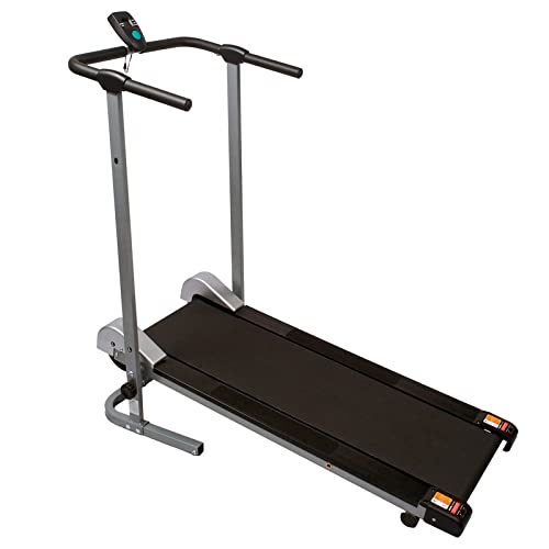 Image of Treadmill Walking Manual Folding Walking Walk Indoor Sports Aerobics Monitor