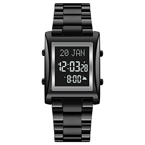 Montre calendrier hijri 1815 avec rappel azan automatique pour homme