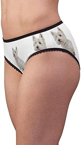 West Highland White Terrier Panties, Underwear, Briefs, Cotton Briefs, Underwear, Panties For Women