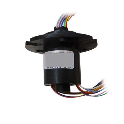 Anillo colector SRM05A-12 de 12 canales para transmisión de señal eléctrica sin enredos