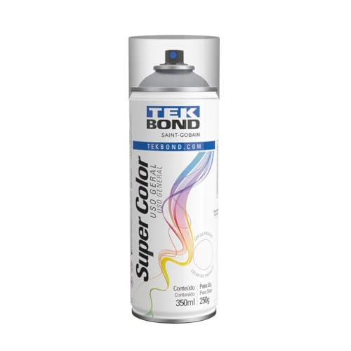 Verniz Spray Aerossol TekBond Brilhante Uso Geral 350ml/250g