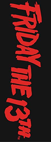 Bioworld Friday the 13th Jason Voorhees Men's Black Drawstring Sleep Pants3