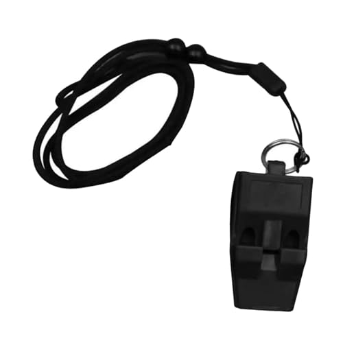 Silbato deportivo compacto para árbitros negro miniatura 5
