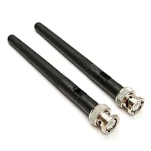 Compatible with Sennheiser Evolution EW100 G3, EW300 G3, EW500 G3 series receivers. OEM Part #: 502193. UHF 780-830MHz. Check your receiver’s band before ordering. BNC connector plugs directly in seconds. No tools required. Length: 11.5cm (4.5”). Pro...