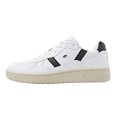 British Knights Raww, Zapatillas Unisex Adulto, Blanco y Negro, 42 EU
