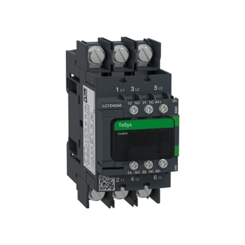 Contacteur CA LC1D Schneider 40A 24V CC pour automatisme industriel LC1-D40A6BBE