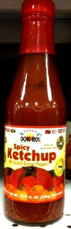 Ocho Rios Spicy Ketchup with Scotch Bonnet Pepper