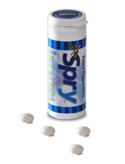 Spry Mints With Xylitol - Power Peppermint 45 TABLETS (PACK OF 4)