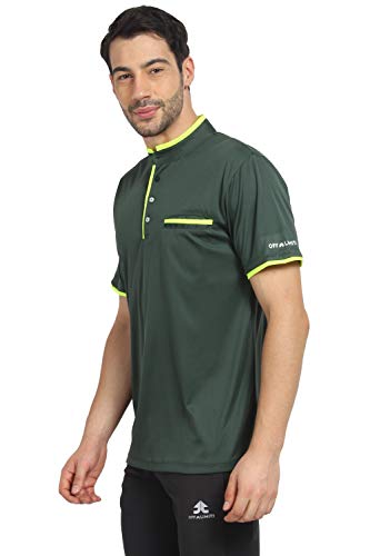 Image of OFF LIMITS Green Contrast Polo